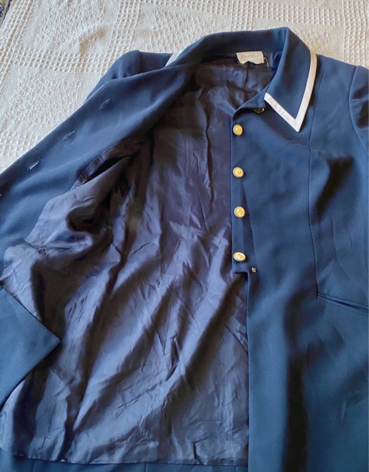 1980s-frank-usher-navy-longline-blazer-jacket-gold-buttons-white-trim-193-10