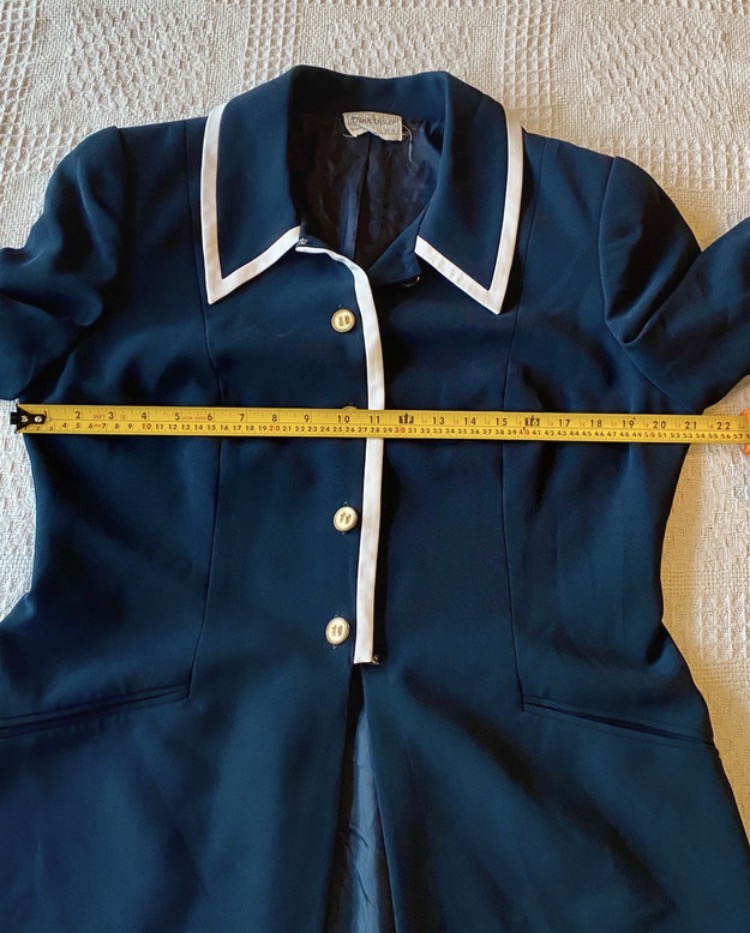 1980s-frank-usher-navy-longline-blazer-jacket-gold-buttons-white-trim-193-6