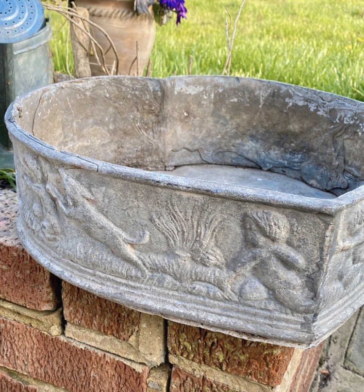 antique-heart-lead-planter-heavy-solid-lead-trough-cherub-dog-frieze-007-560