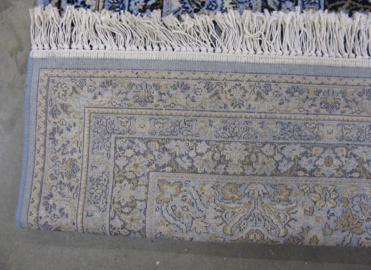 large-super-keshan-blue-ground-rug-floral-foliate-design-157-8