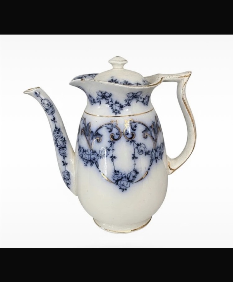 Lot 042: Mintons “Quinton Groups” Coffee Pot - Victorian Era