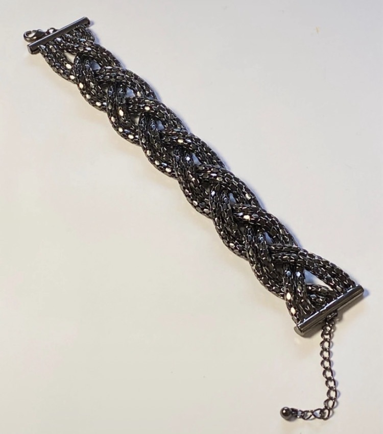 modernist-gunmetal-multi-strand-popcorn-mesh-bracelet-107-4