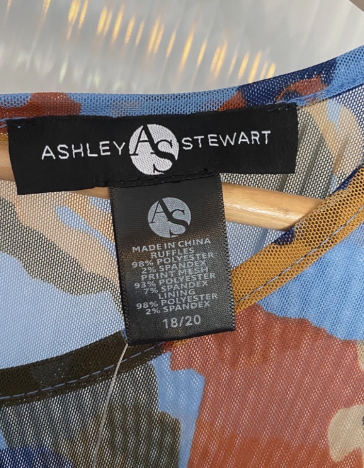 new-ashley-stewart-abstract-mesh-ruffle-top-plus-size-uk-22-24-178-4