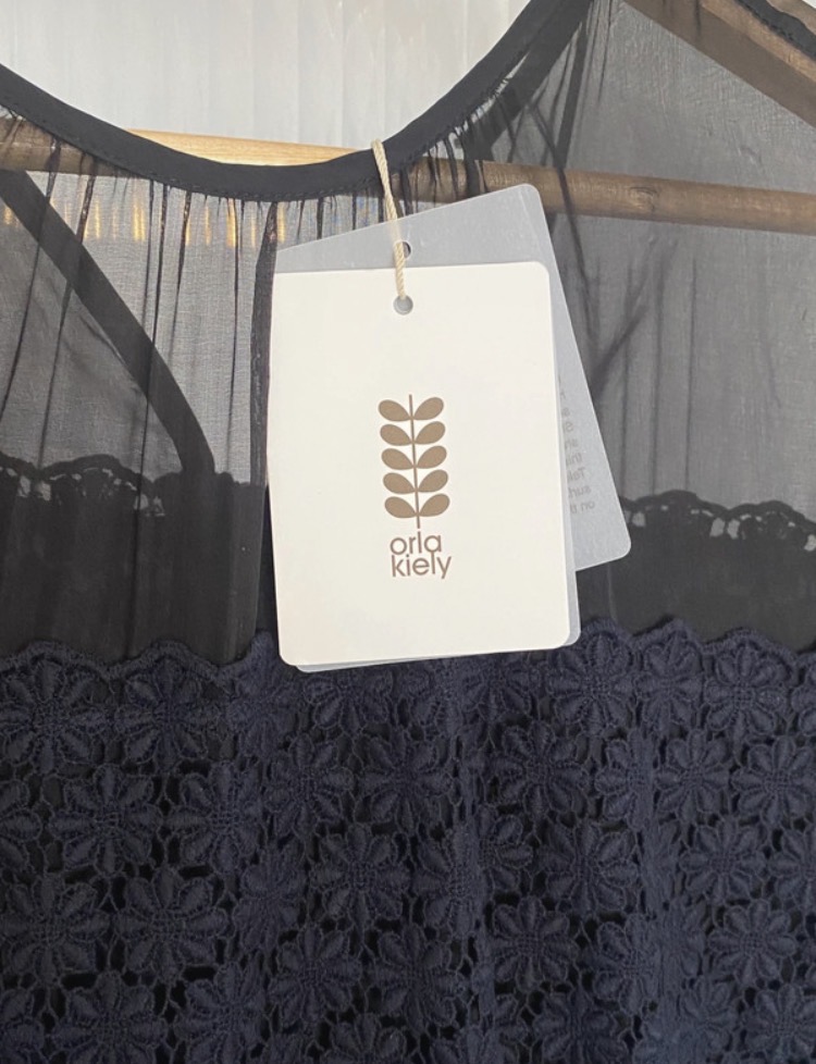 nwt-orla-kiely-navy-daisy-lace-dress-uk-8-silk-yoke-179-3