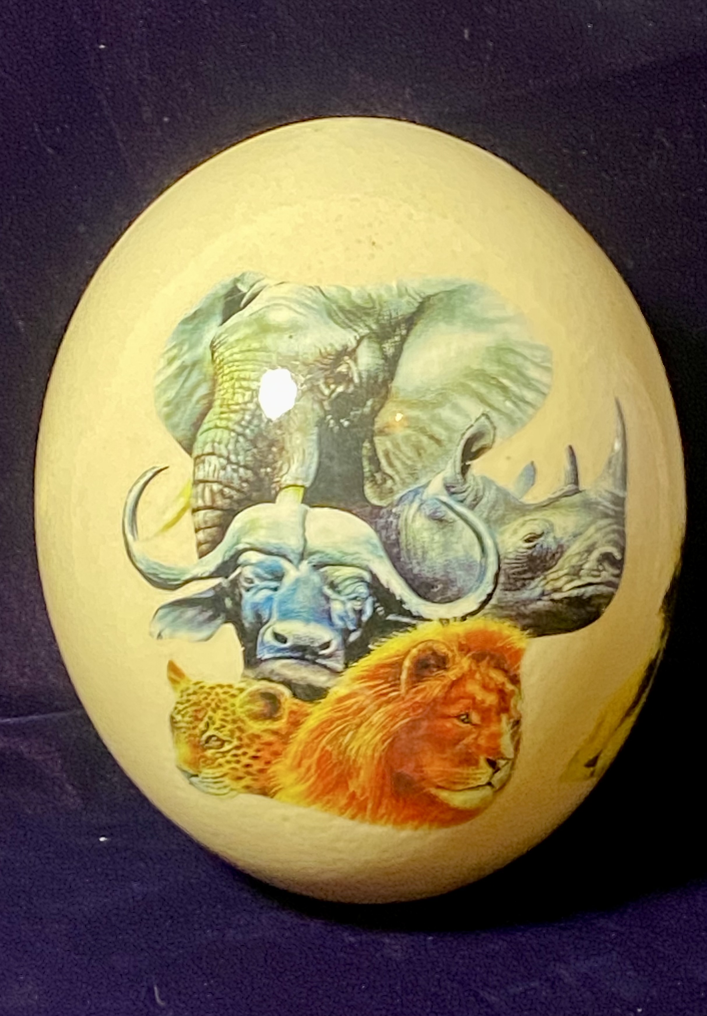 pair-of-vintage-decorated-ostrich-eggs-african-wildlife-theme-049-2