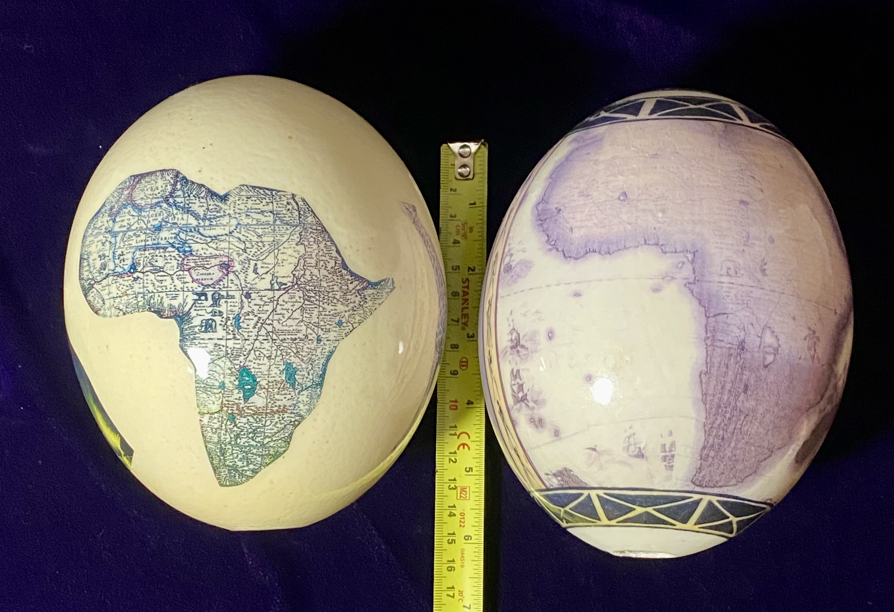 pair-of-vintage-decorated-ostrich-eggs-african-wildlife-theme-049-7