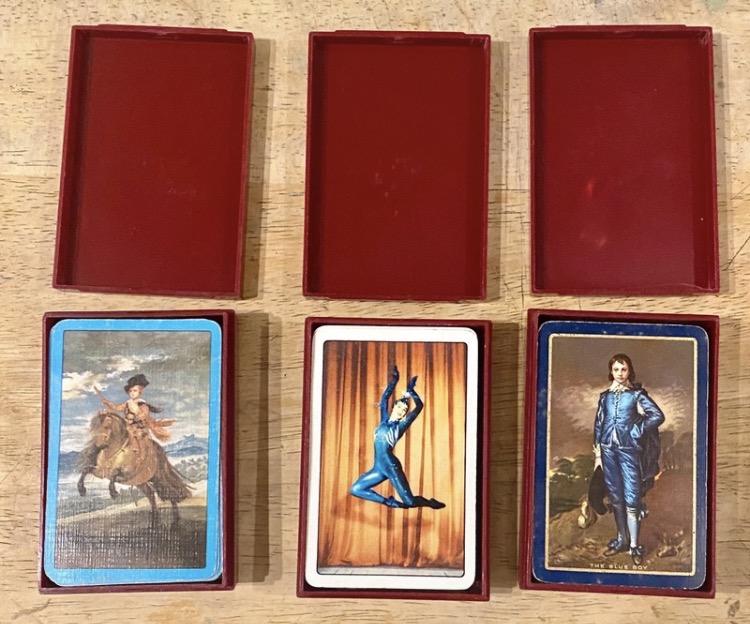 Lot 037: Set of 3 Vintage Thomas De La Rue Playing Cards