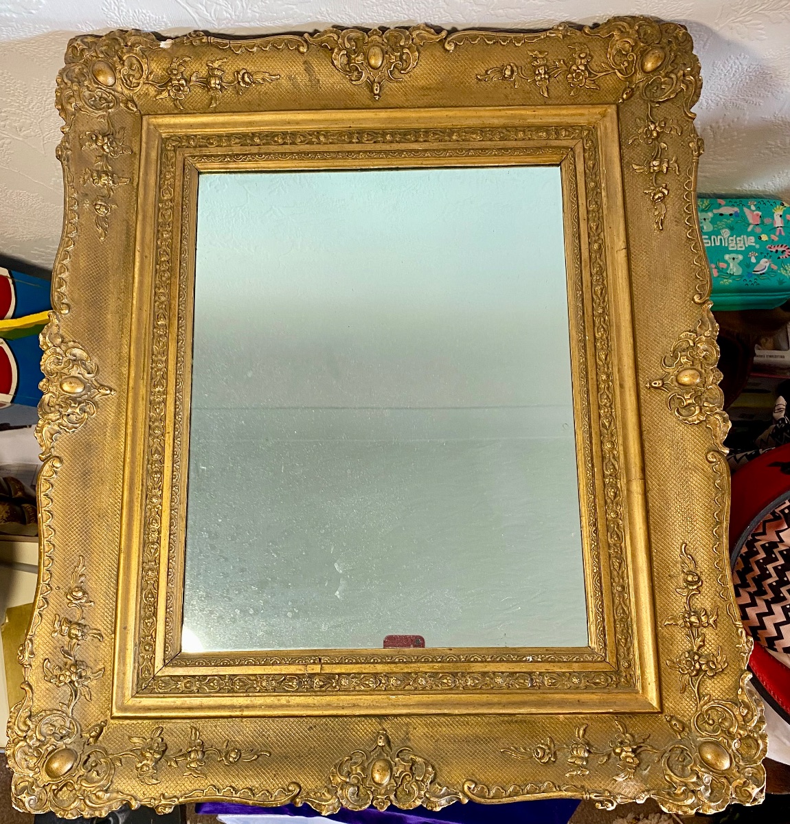 Lot 165: Victorian Giltwood Mirror