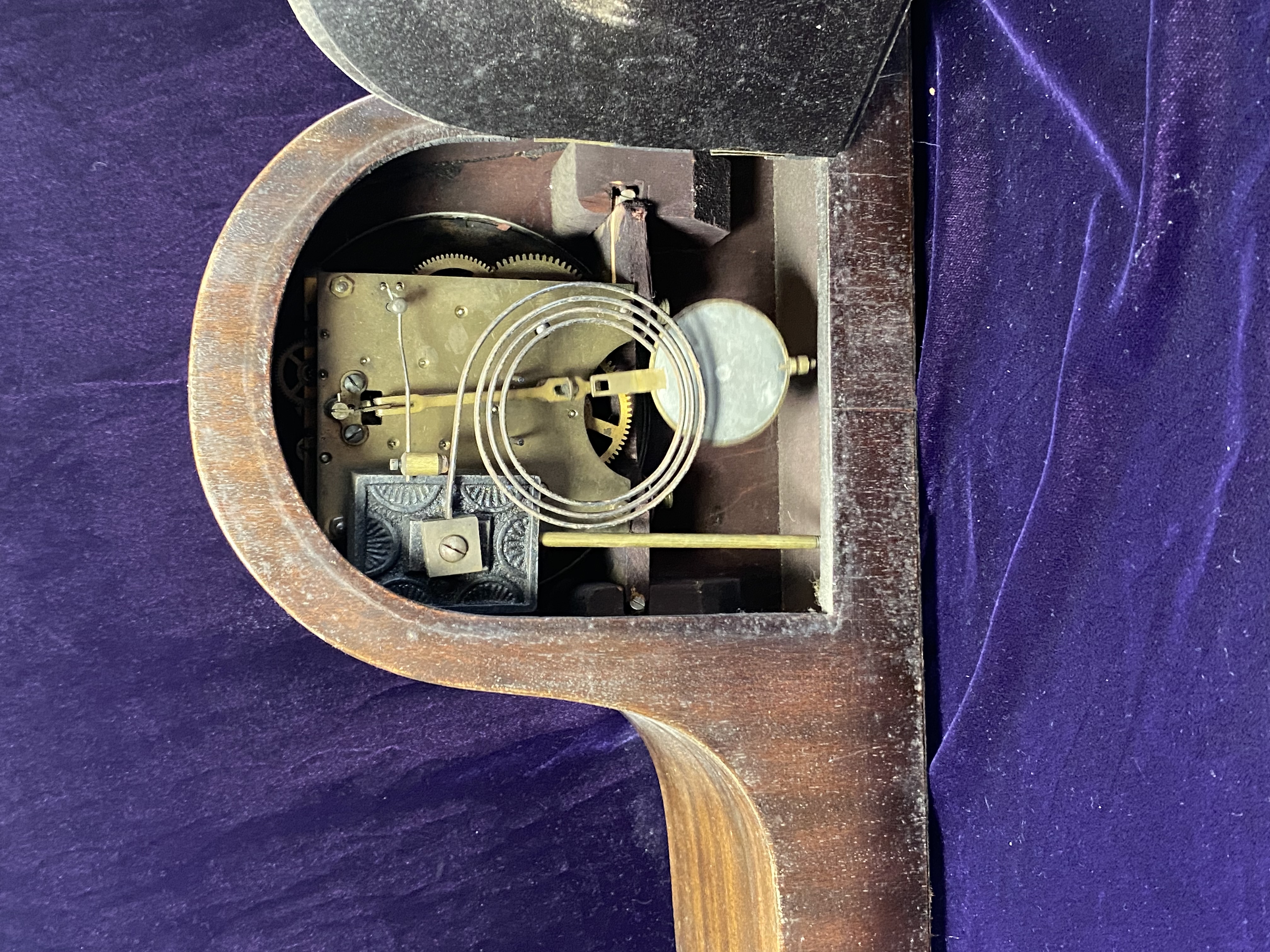 vintage-1930s-oak-napoleon-hat-mantel-clock-for-restoration-063-5
