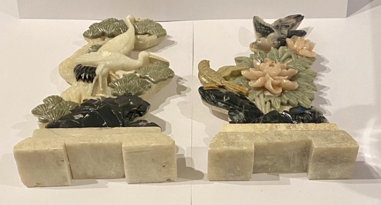 vintage-chinese-soapstone-bookends-hand-carved-floral-014-5