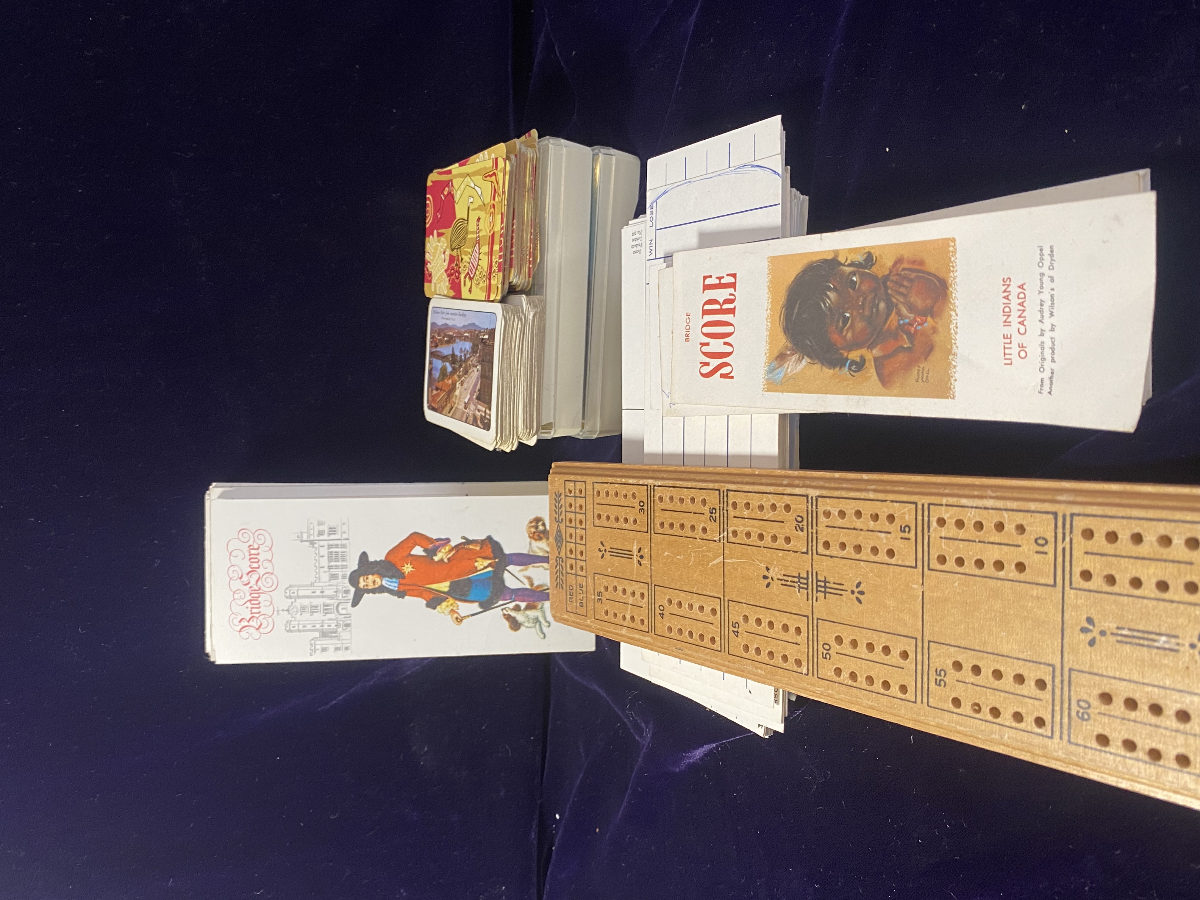 vintage-mid-century-bridge-card-games-lot-cribbage-board-score-pads-playin-070-8