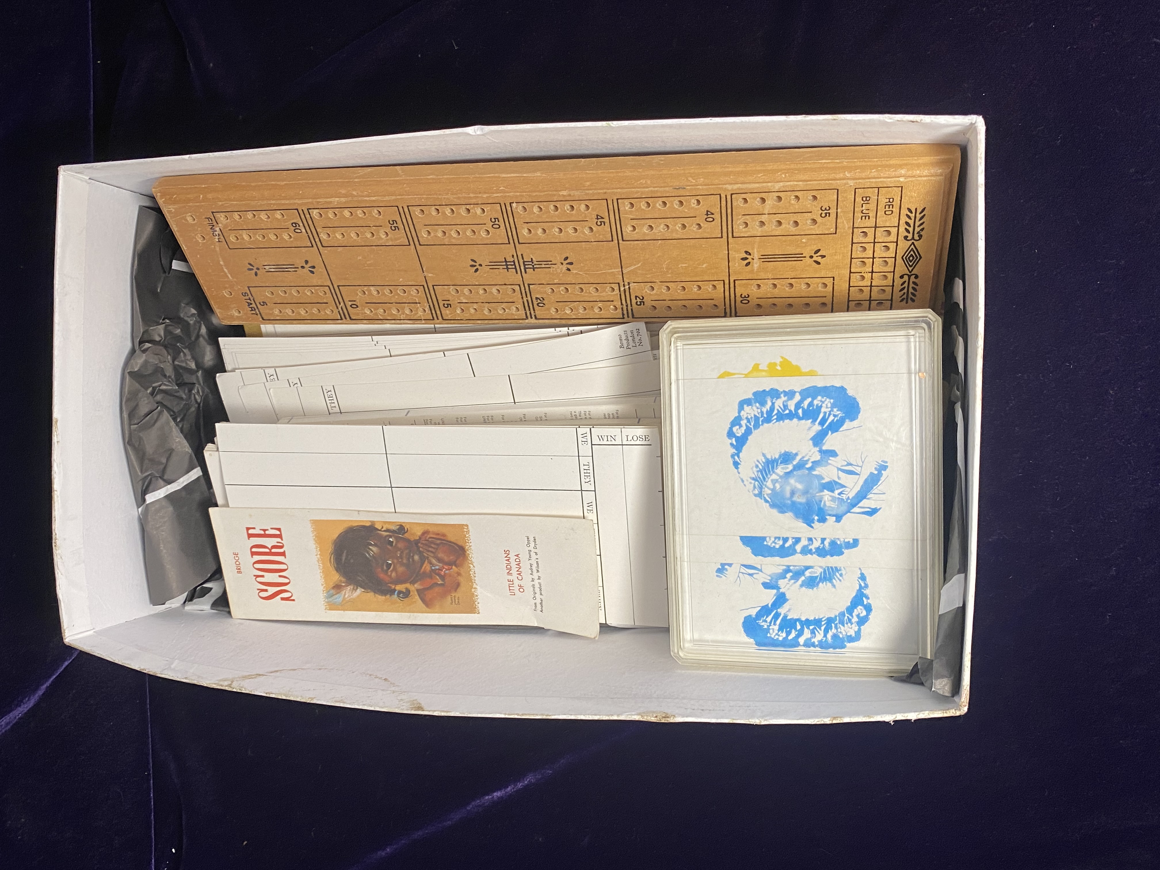 vintage-mid-century-bridge-card-games-lot-cribbage-board-score-pads-playin-070-9